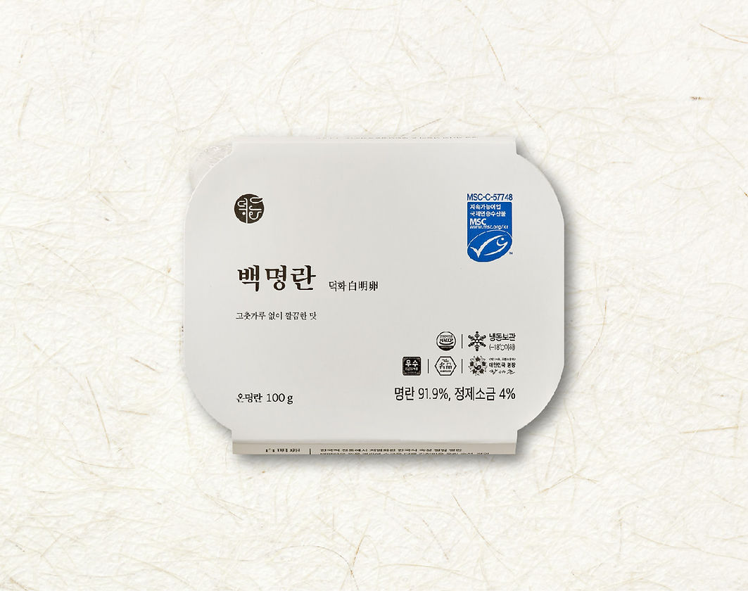 덕화 백명란 100g